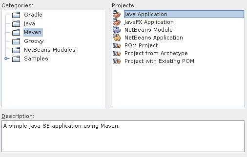 create maven